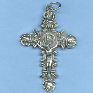 rose crucifix