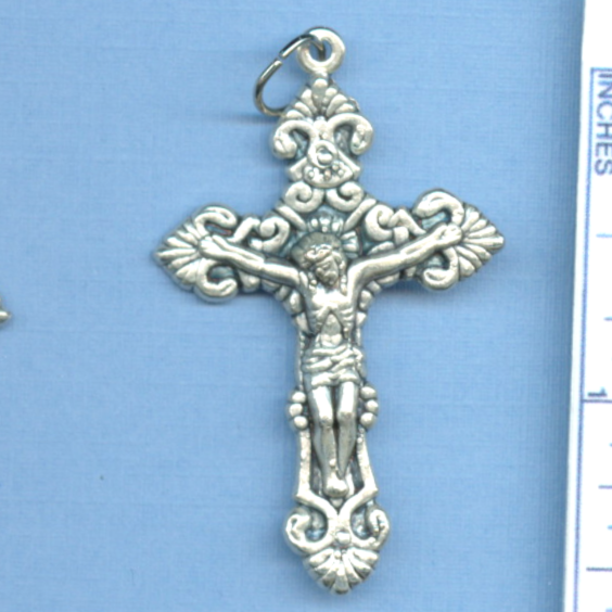 small solid filigree crucifix