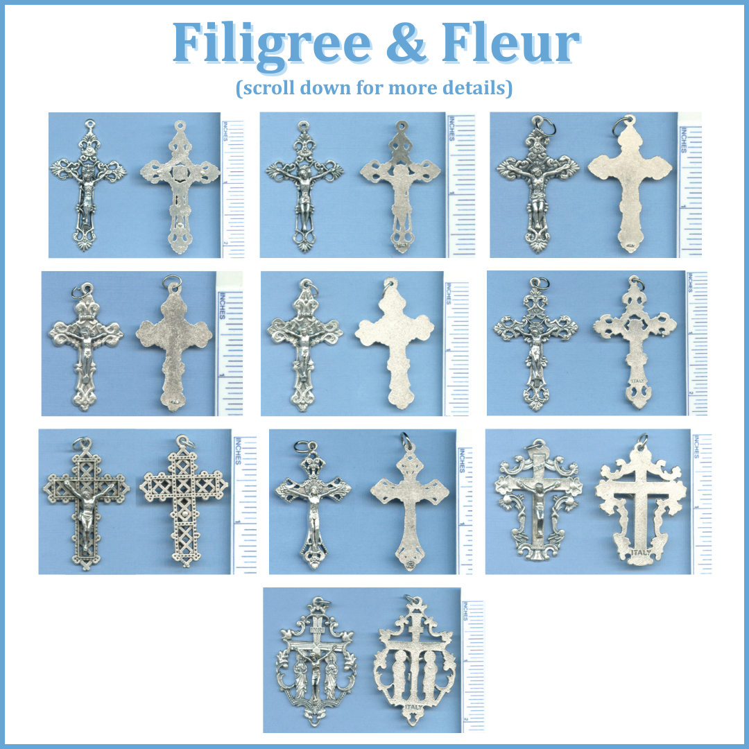 Filigree & Fleur&nbsp;Crucifixes