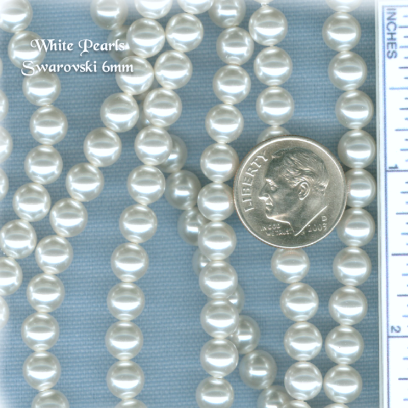 swarovski pearl white