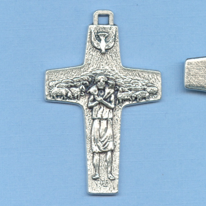 Large Pope Francis Crucifix