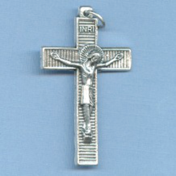 simple striped crucifix