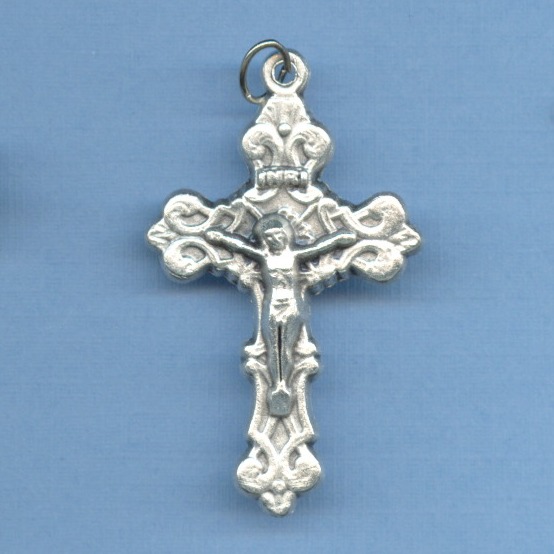 small solid filigree crucifix