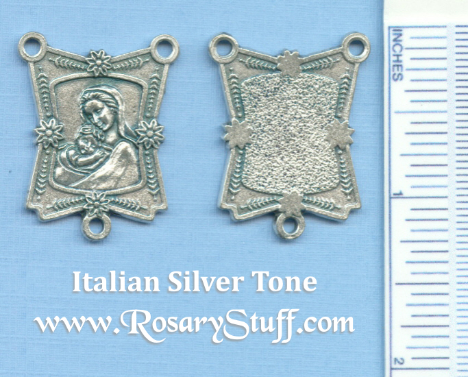 mary baby jesus rectangle center