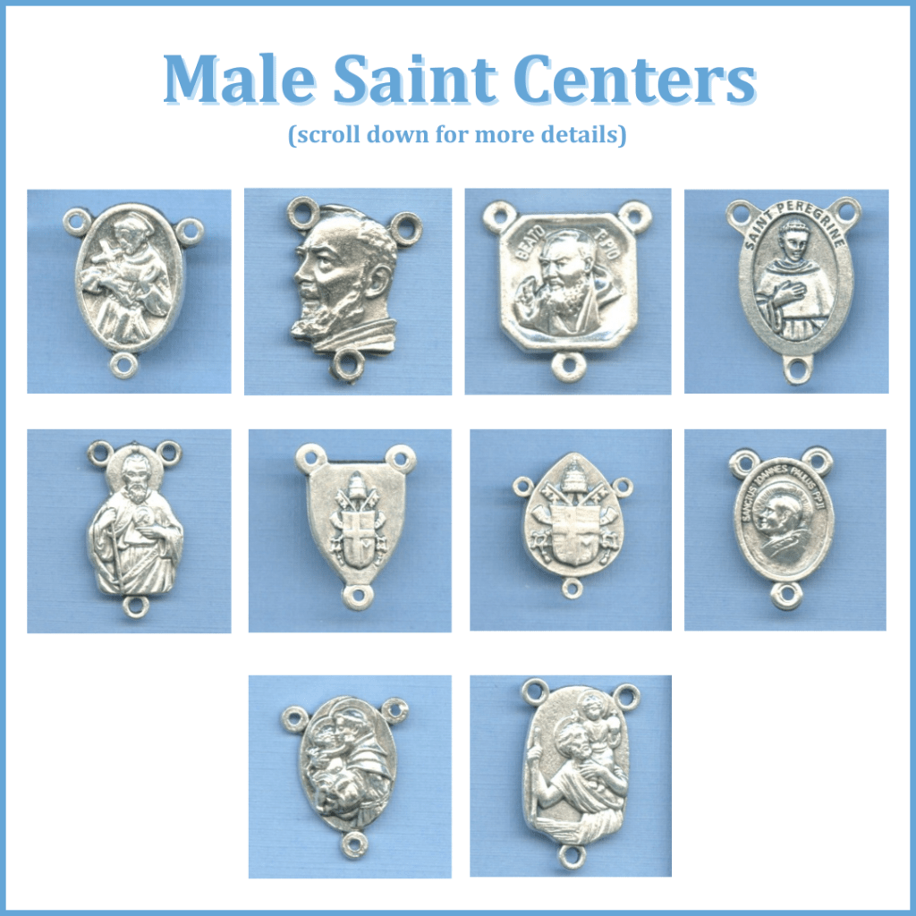 Male Saint Centerpieces
