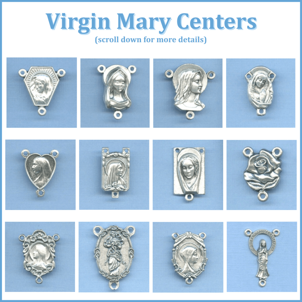 Virgin Mary Centerpieces